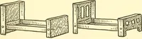 An illustration from When mother lets us make paper box furniture; a book which shows children just how to make most attractive toy furniture out of materials which cost practically nothing--toys which give as much pleasure as those from expensive toy shops (1914)