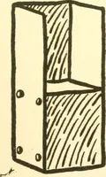 An illustration from When mother lets us make paper box furniture; a book which shows children just how to make most attractive toy furniture out of materials which cost practically nothing--toys which give as much pleasure as those from expensive toy shops (1914)