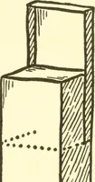 An illustration from When mother lets us make paper box furniture; a book which shows children just how to make most attractive toy furniture out of materials which cost practically nothing--toys which give as much pleasure as those from expensive toy shops (1914)
