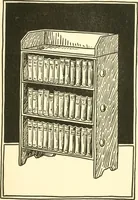 An illustration from When mother lets us make paper box furniture; a book which shows children just how to make most attractive toy furniture out of materials which cost practically nothing--toys which give as much pleasure as those from expensive toy shops (1914)