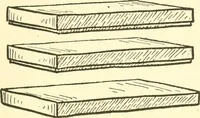 An illustration from When mother lets us make paper box furniture; a book which shows children just how to make most attractive toy furniture out of materials which cost practically nothing--toys which give as much pleasure as those from expensive toy shops (1914)