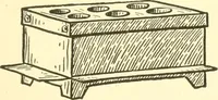 An illustration from When mother lets us make paper box furniture; a book which shows children just how to make most attractive toy furniture out of materials which cost practically nothing--toys which give as much pleasure as those from expensive toy shops (1914)