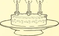 An illustration from When mother lets us give a party; a book that tells little folk how best to entertain and amuse their little friends (1909)