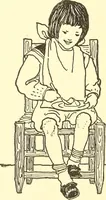 An illustration from When mother lets us give a party; a book that tells little folk how best to entertain and amuse their little friends (1909)