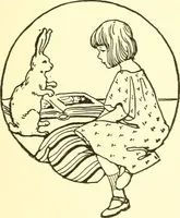 An illustration from When mother lets us give a party; a book that tells little folk how best to entertain and amuse their little friends (1909)