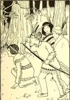 An illustration from When mother lets us give a party; a book that tells little folk how best to entertain and amuse their little friends (1909)