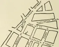 An illustration from When old New York was young (1902)