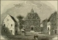 An illustration from When old New York was young (1902)
