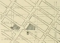 An illustration from When old New York was young (1902)