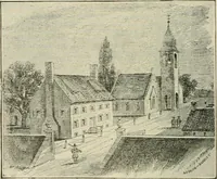 An illustration from When old New York was young (1902)