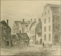 An illustration from When old New York was young (1902)
