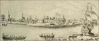 An illustration from When old New York was young (1902)