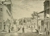 An illustration from When old New York was young (1902)