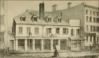 An illustration from When old New York was young (1902)