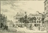 An illustration from When old New York was young (1902)