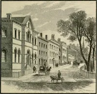 An illustration from When old New York was young (1902)