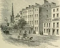 An illustration from When old New York was young (1902)