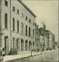 An illustration from When old New York was young (1902)