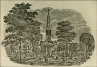 An illustration from When old New York was young (1902)