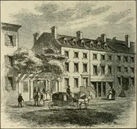 An illustration from When old New York was young (1902)