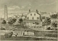 An illustration from When old New York was young (1902)