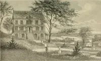 An illustration from When old New York was young (1902)