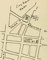 An illustration from When old New York was young (1902)