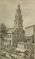 An illustration from When old New York was young (1902)