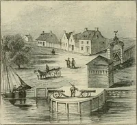 An illustration from When old New York was young (1902)