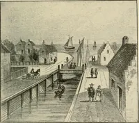 An illustration from When old New York was young (1902)