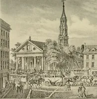 An illustration from When old New York was young (1902)