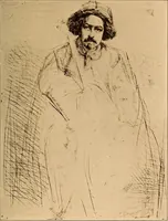 An illustration from The Whistler book : a monograph of the life and position in art of James McNeill Whistler, together with a careful study of his more important works (1910)