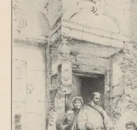 An illustration from Whistler's West Point drawings .. (1912)