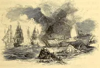 An illustration from White slavery in the Barbary states (1853)