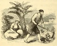 An illustration from White slavery in the Barbary states (1853)
