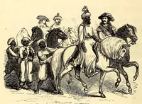 An illustration from White slavery in the Barbary states (1853)