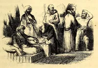 An illustration from White slavery in the Barbary states (1853)