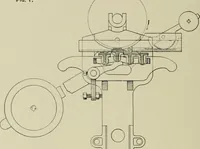 An illustration from The Whitin Machine Works, Whitinsville, Mass. builders of cotton machinery : cards, railway heads, drawing frames, spinning frames, spoolers, wet and dry twisters, reels, long chain quilling machines, looms, etc., etc (1896)