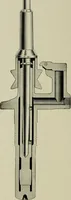 An illustration from The Whitin Machine Works, Whitinsville, Mass. builders of cotton machinery : cards, railway heads, drawing frames, spinning frames, spoolers, wet and dry twisters, reels, long chain quilling machines, looms, etc., etc (1896)
