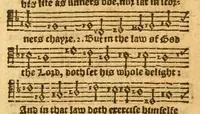 An illustration from The Whole booke of Psalmes collected into English meetre (1588)