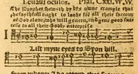 An illustration from The Whole booke of Psalmes collected into English meetre (1588)