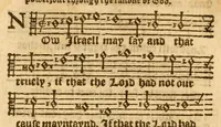 An illustration from The Whole booke of Psalmes collected into English meetre (1588)