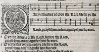 An illustration from The whole booke of Psalmes (1580)