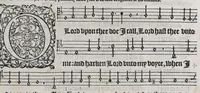 An illustration from The whole booke of Psalmes (1580)