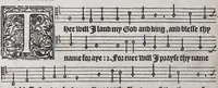 An illustration from The whole booke of Psalmes (1580)