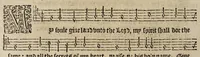 An illustration from The whole booke of psalmes (1615)