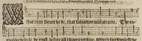 An illustration from The whole booke of psalmes (1615)