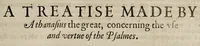An illustration from The whole booke of psalmes (1615)
