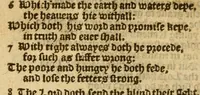 An illustration from The Whole booke of Psalmes collected into Englishe metre (1574)