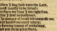 An illustration from The Whole booke of Psalmes collected into Englishe metre (1574)